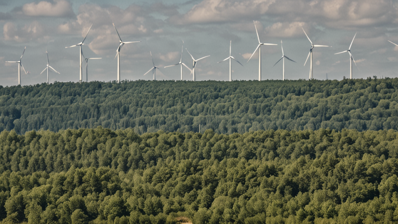 Energía Eólica en Bosques: Oportunidades y Retos Económicos