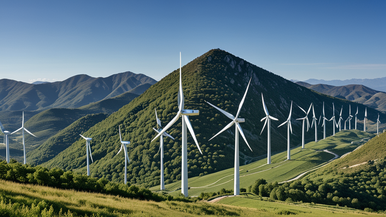 Energía eólica en montañas: estrategias innovadoras para la eficiencia energética