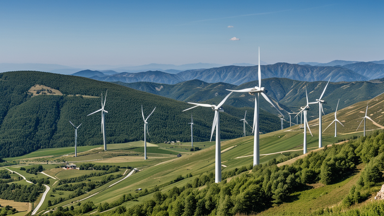 Energía eólica en montañas: estrategias innovadoras para la eficiencia energética