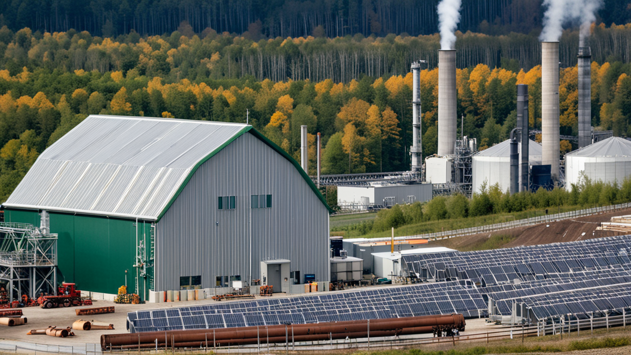Biomasa: Energía Sostenible en la Producción de Acero