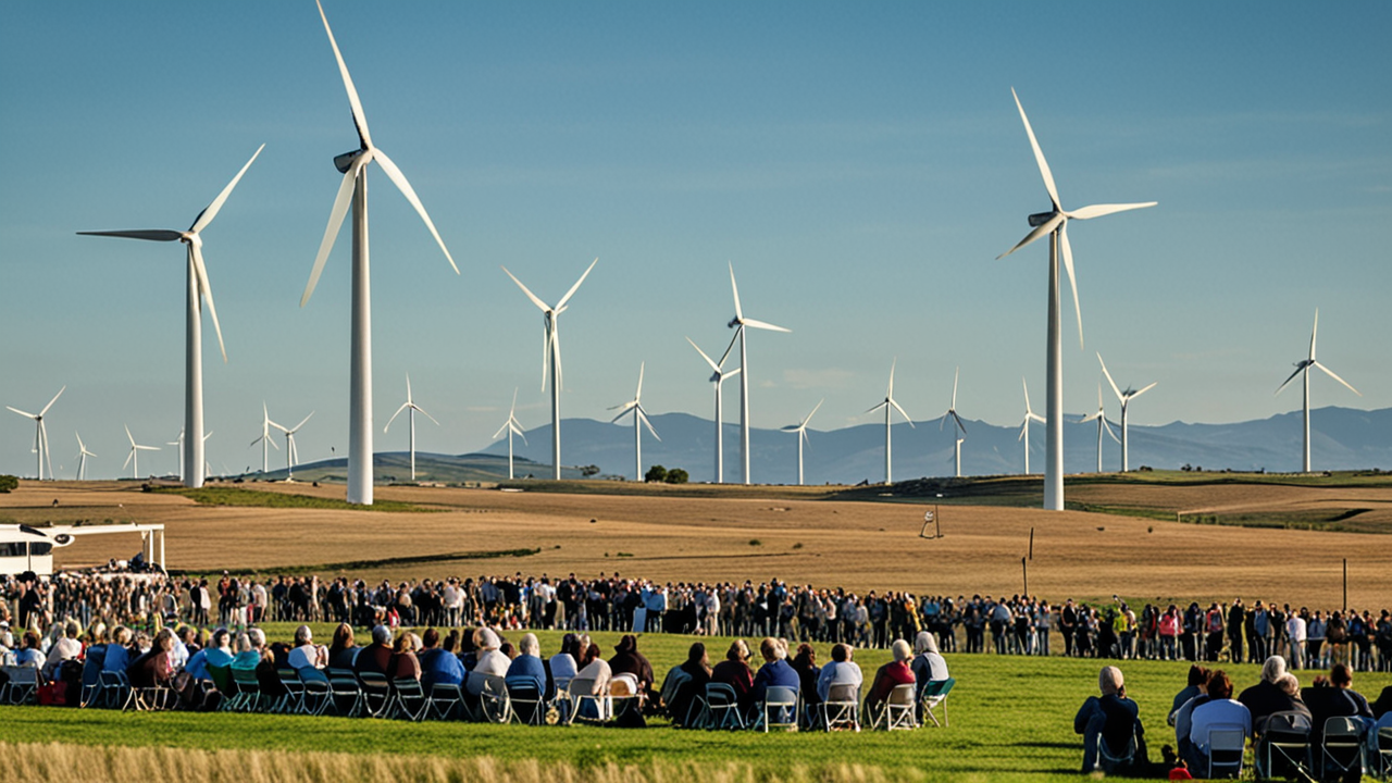 Energía Eólica: El Viento que Impulsa el Entretenimiento Sostenible