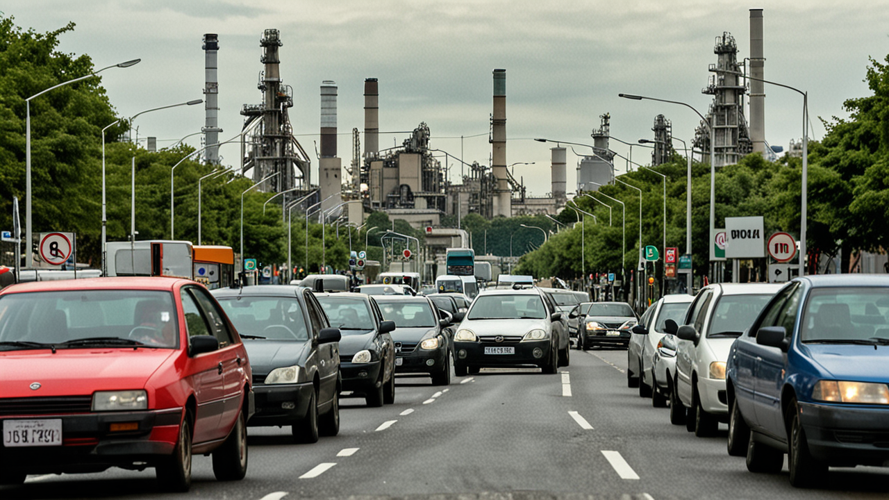 El Petróleo y su Influencia en la Movilidad Urbana: Un Análisis Petroquímico