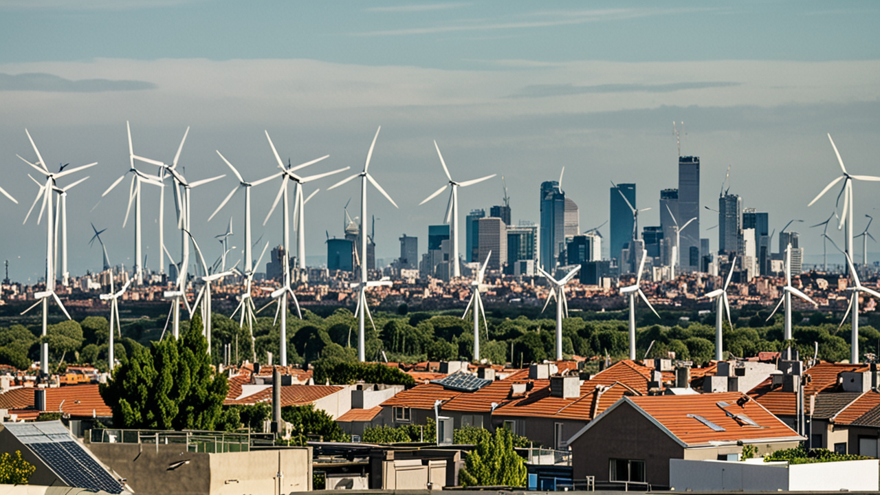 Energía Eólica en Entornos Urbanos: Un Viento de Cambio en la Urbanización