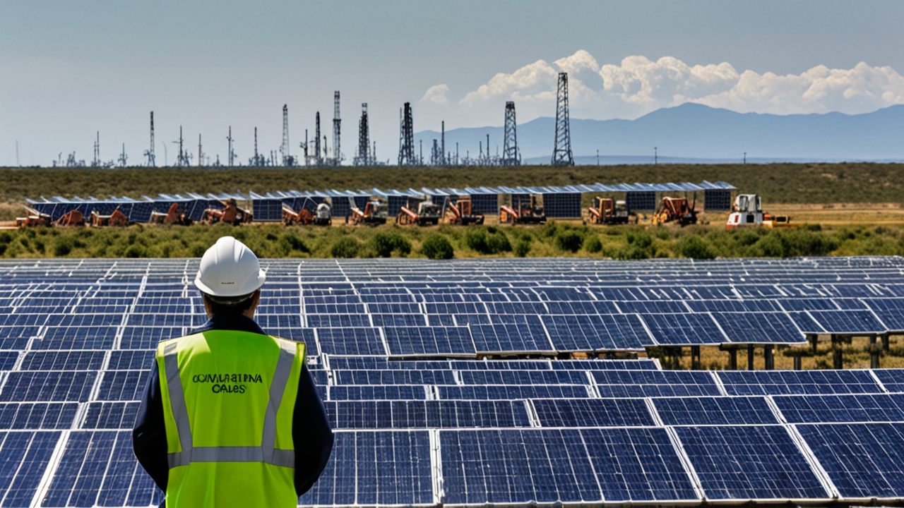 Desafíos y Oportunidades: La Influencia de la Energía Solar en la Industria del Petróleo y Gas