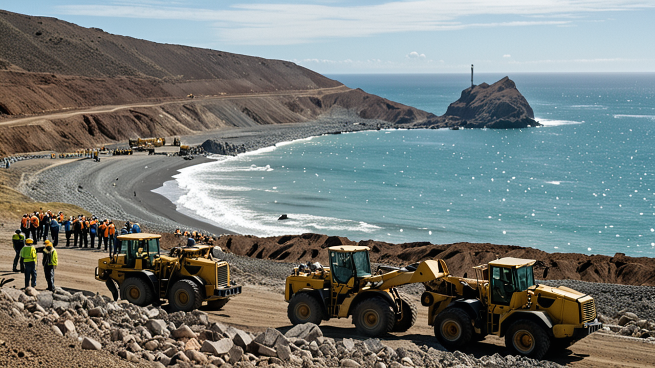 Minería de hierro en la costa: Proyectos sostenibles y su impacto social