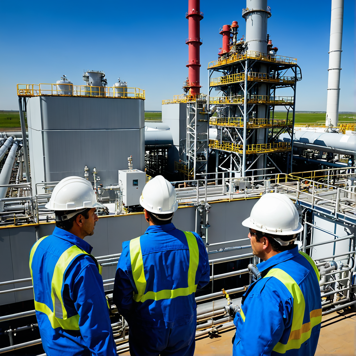 Optimización de Procesos: Sistemas de Control Avanzados en Plantas de Gas